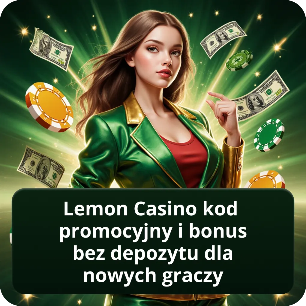 Lemon Casino kod promocyjny i bonus bez depozytu dla nowych graczy
