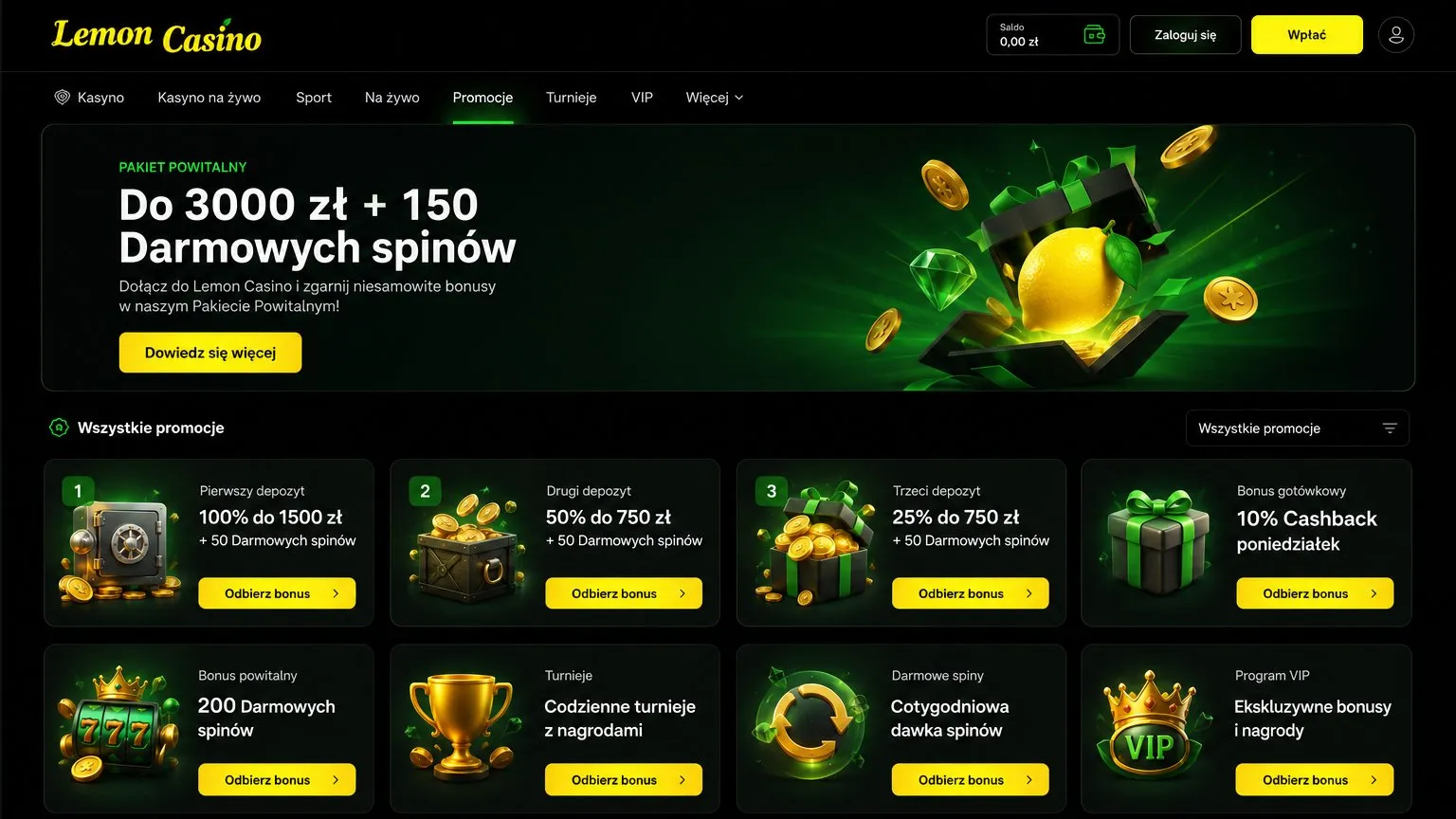 Poznaj LemonCasino i możliwości aktywacji bonusów